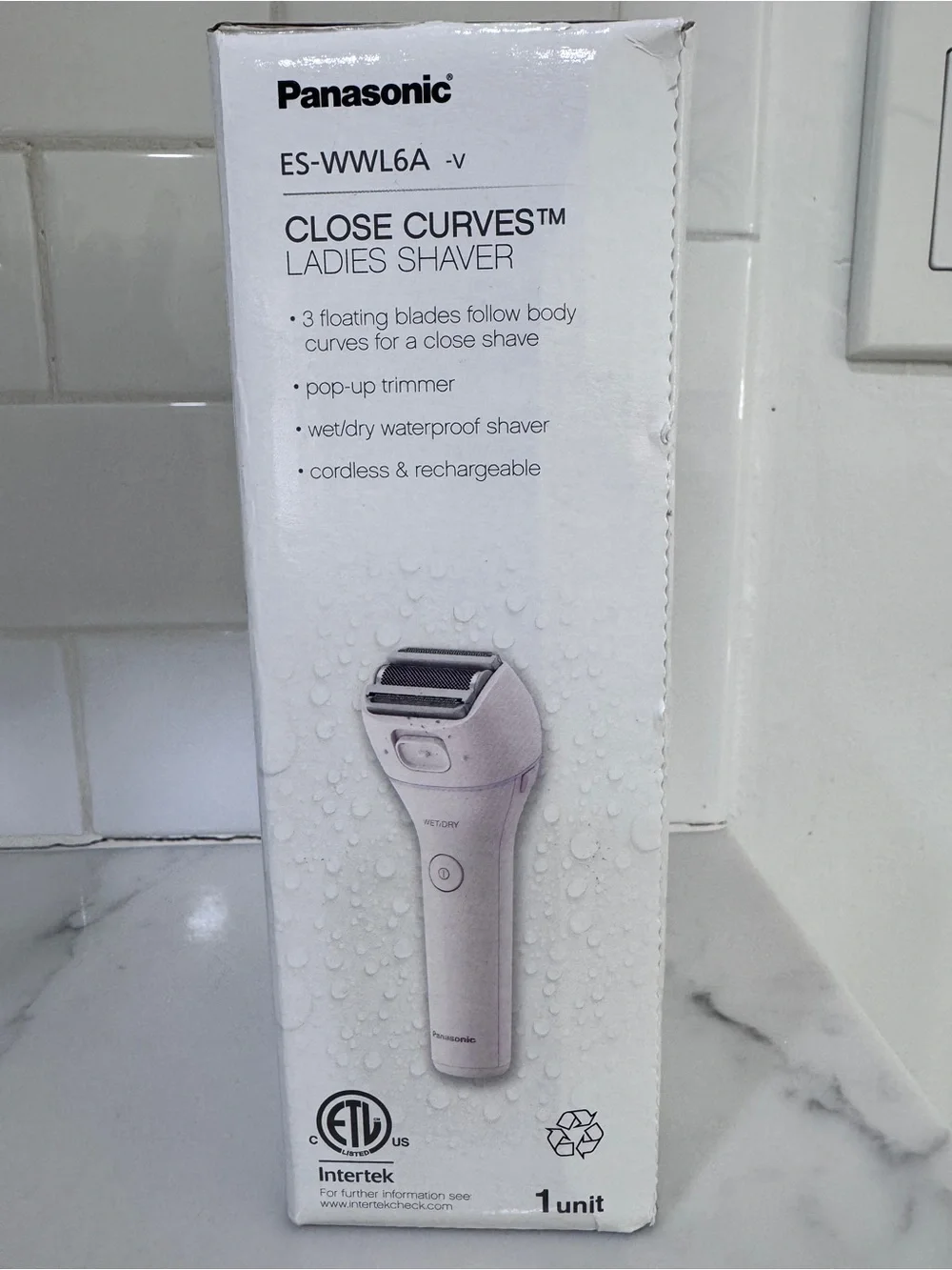 Panasonic Close Curves ES-WWL6A Ladies Electric Shaver Wet Dry Cordless